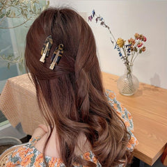 4pcs Acetic Acid Duck Billed Clip Hair Accessories