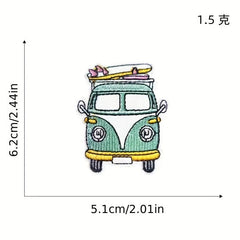 10pcs Planet Embroidery Stickers Bag Patch Clothing Accessories