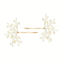 Faux Pearl Tree Hairpin Bridal Hairpin Women Girls Wedding Party Hair Clip