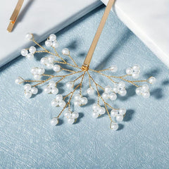 Faux Pearl Tree Hairpin Bridal Hairpin Women Girls Wedding Party Hair Clip