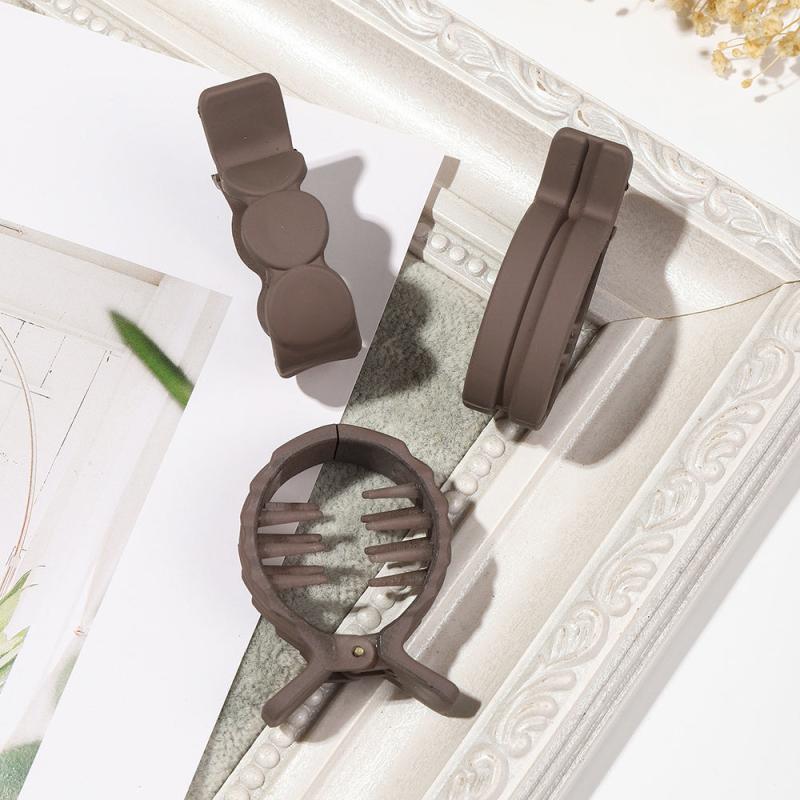 Matte Hair Claw Set Girls Hair Accessories