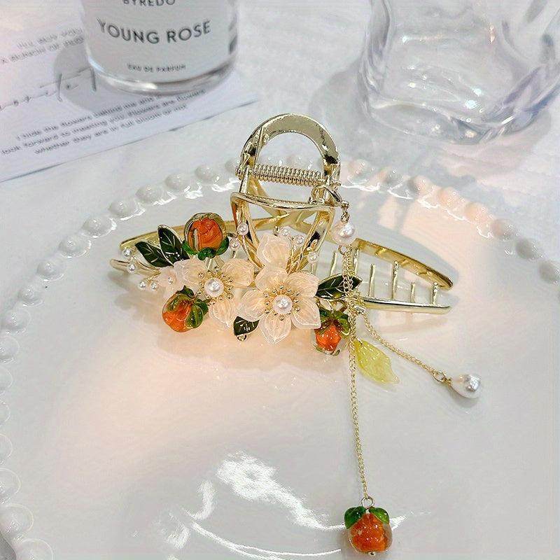 Grape Hair Claw Headwear Shark Claw Back Head Hair Clip Hair Accessories