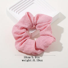 8PCS Fabric Floral Headband Hair Tie Hair Rope Pastoral Style Hair Accessories