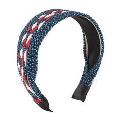 Boho Braided Headband Wide Brim Head Hoop Hair Accessories For Women Girls