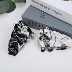 French Bulldog Hair Claw Nonslip Ponytail Holder