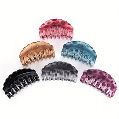Leopard Pattern Hair Claw Clip Crystal Hair Claw Accessories