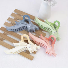 4pcs Rabbit Shaped Hair Claw with Long Rabbit Ears for Women Girls