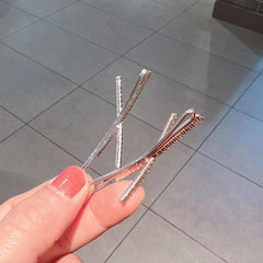 Rhinestone Hair Clip Bobby Pin Head Jewelry Sparkling Side Clip