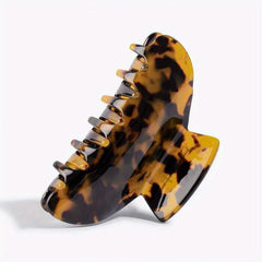 Acetate Hair Claw Leopard Print Ponytail Holder Hair Accessories