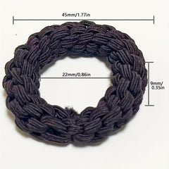 Braided Hair Tie Hair Rope Ponytail Holder Hair Accessories