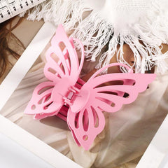 Butterfly Acrylic Hair Claw Clip Strong Hold Grip Thick Hair Accessories