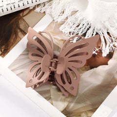 Butterfly Acrylic Hair Claw Clip Strong Hold Grip Thick Hair Accessories