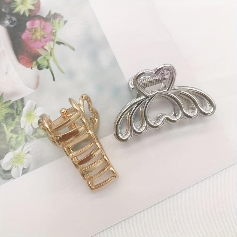 Alloy Hair Claw Women's Hair Claw Shark Claw Small Claw