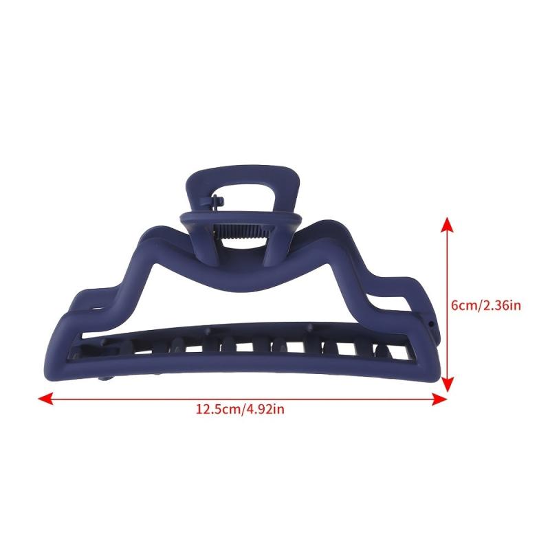 Matte Hair Claw Clip Non Slip Strong Grip Hair Jaw Clip For Thick Hair