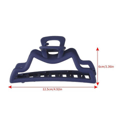 Matte Hair Claw Clip Non Slip Strong Grip Hair Jaw Clip For Thick Hair