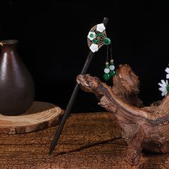 Wooden Hairpin Tassel Shake Hairpin Ancient Style Headdress