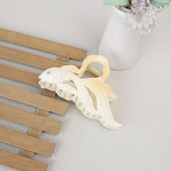 Matte Chinese Style Hair Claw Fish Shape Shark Claw Ponytail Holder