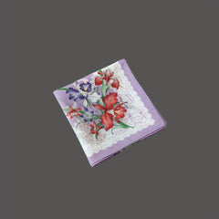 Women's Soft Handkerchief in Pink Purple