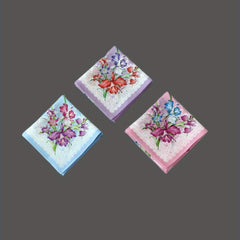 Women's Soft Handkerchief in Pink Purple