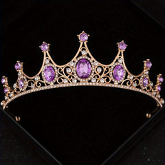 Rhinestone Crystal Crown Wedding Hair Accessory