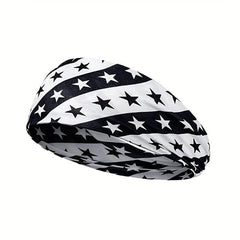 American Flag Headband Independence Elements Hair Band
