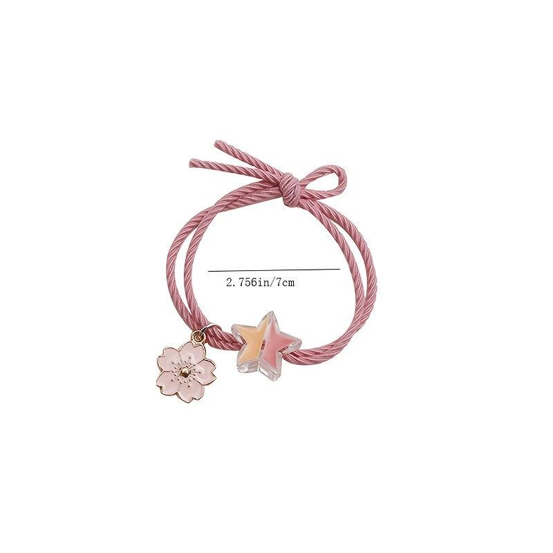 Colorful Star Hair Ring Girls Hair Accessories