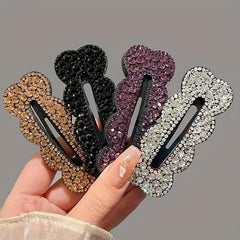 Rhinestone Hair Clip Snap Clip Side Clip Bangs Clip Head Jewelry Hair Accessorie