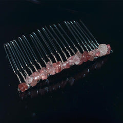 1oc Natural Stone Hair Comb Insert Comb Boho Style Hair Comb
