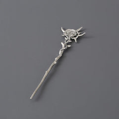 Irregular Hair Stick Long Hair Pin Ponytail Bun Holder Women Girls Hair Fork