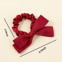 Butterfly Knot Hair Tie Double Ponytail Holder Headwear