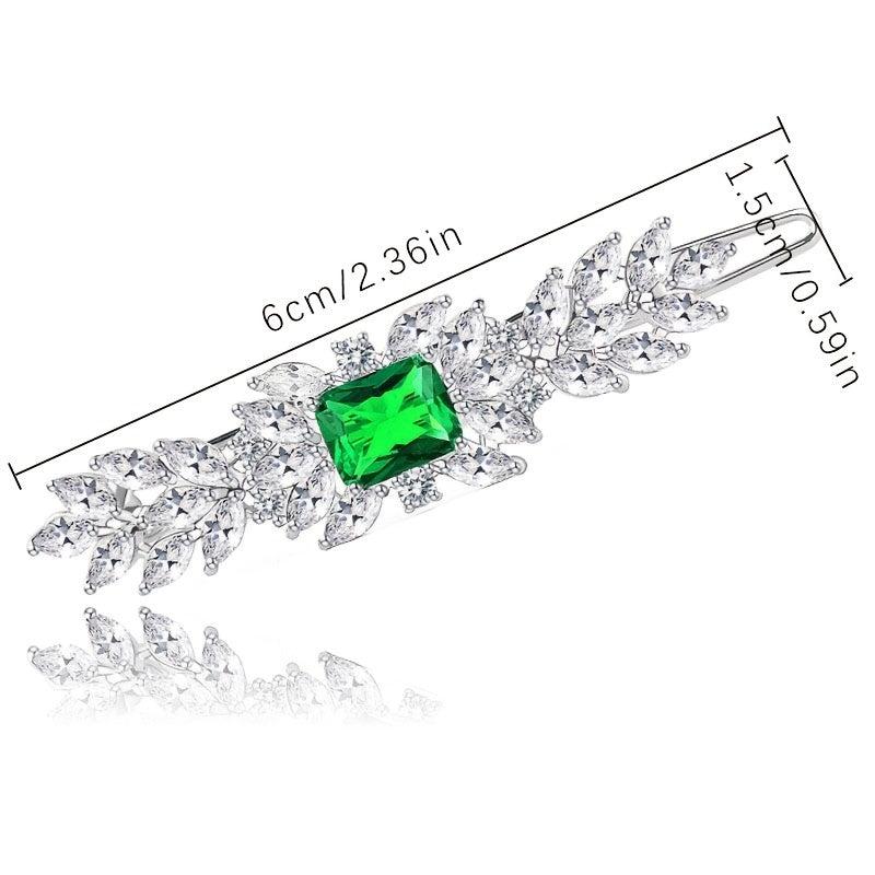 Zircon Hair Clip Side Clip Bangs Clip Head Jewelry Hair Accessories