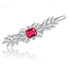 Zircon Hair Clip Side Clip Bangs Clip Head Jewelry Hair Accessories