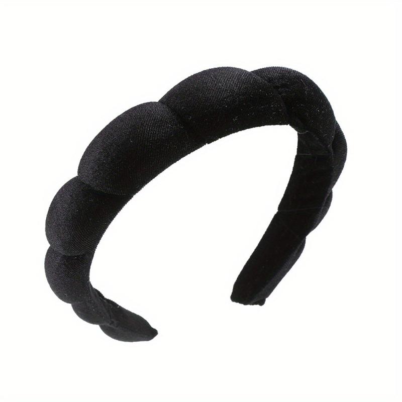 Soft Sponge Hair Band Solid Hair Accessories For Women