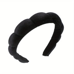 Soft Sponge Hair Band Solid Hair Accessories For Women