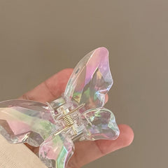 Y2K Holographic Butterfly Hair Claw Clip