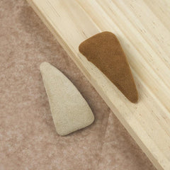 2pcs Velvet Triangle Hair Clips for Women