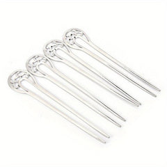 Vintage Metal Hair Pin U Shaped Hair Pin Hair Accessories For Women