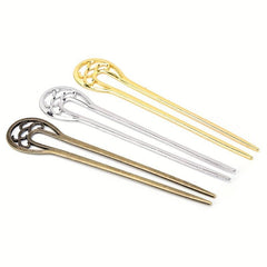 Vintage Metal Hair Pin U Shaped Hair Pin Hair Accessories For Women