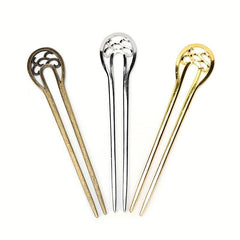 Vintage Metal Hair Pin U Shaped Hair Pin Hair Accessories For Women