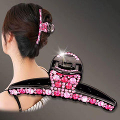 Rhinestone Hair Claw Clip Strong Hold Hair Jaw Clip