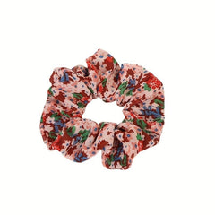 Large Scrunchies Polka Dot Floral Hair Rope Hair Accessories