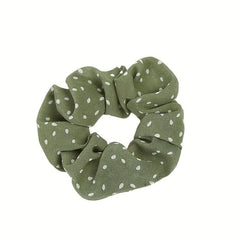 Large Scrunchies Polka Dot Floral Hair Rope Hair Accessories