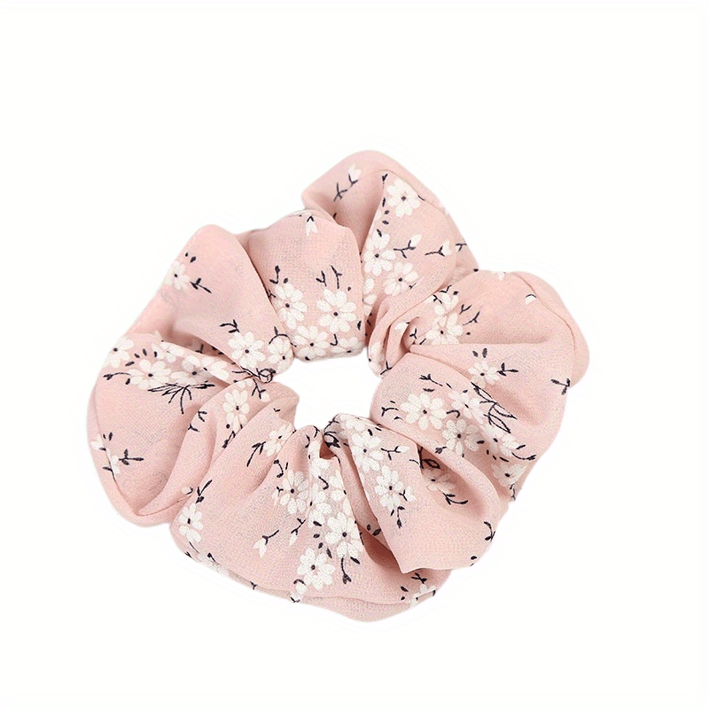 Large Scrunchies Polka Dot Floral Hair Rope Hair Accessories