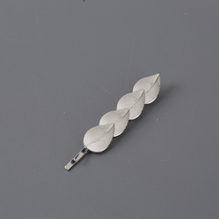 Vintage Alloy Leaf Hair Clip for Women Girls Hair Clip