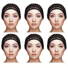Women Meshy Snood Net Head Cover Hair Clip Nurse Attendants Hair Accessories