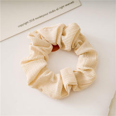 Iridescent Large Scrunchies Colorful Women Retro Hair Accessories