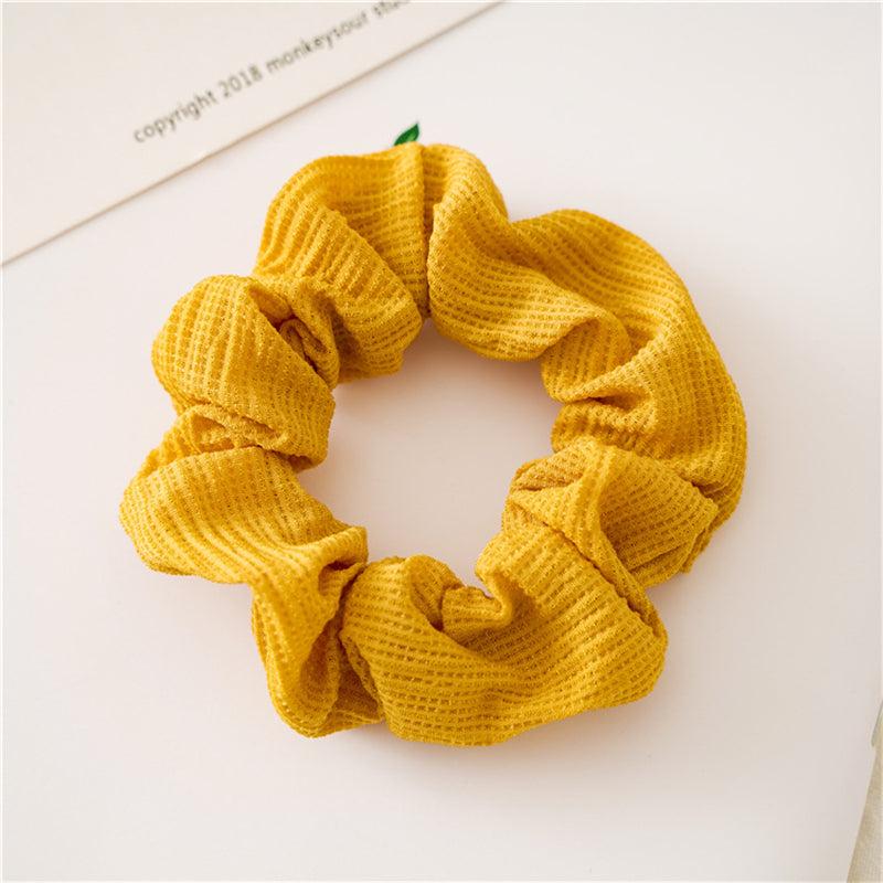 Iridescent Large Scrunchies Colorful Women Retro Hair Accessories