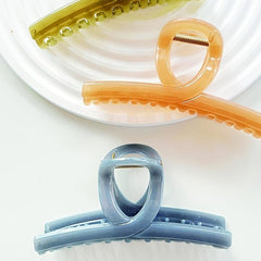 3pcs Oversize Minimalist Hair Claw Clips for Thick Thin Hair