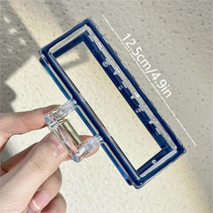 Transparent Hair Claw Ponytail Holder Hair Accessories