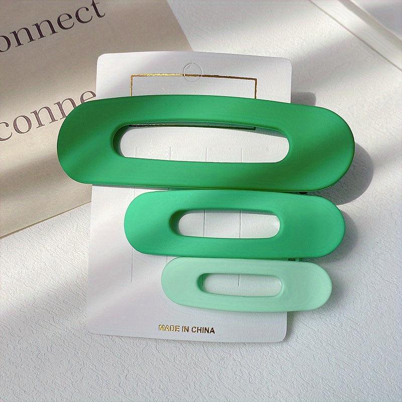 3pcs Duck Billed Hair Clip Set for Women Girls
